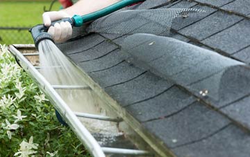 Downhill gutter cleaning costs